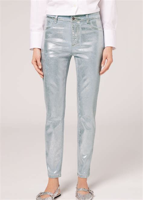 Laminated Stretch Denim