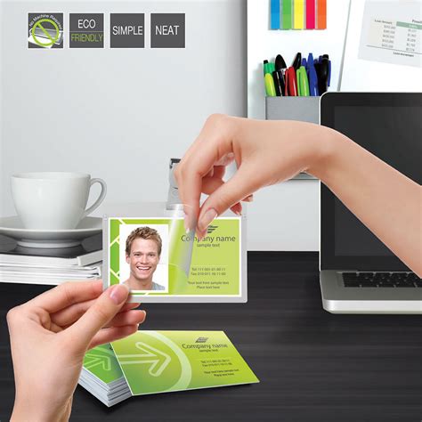 Laminating Blank Cards