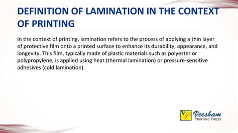Lamination Definition Easy
