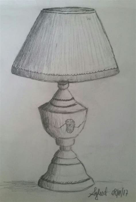 Lamp Drawing Shading