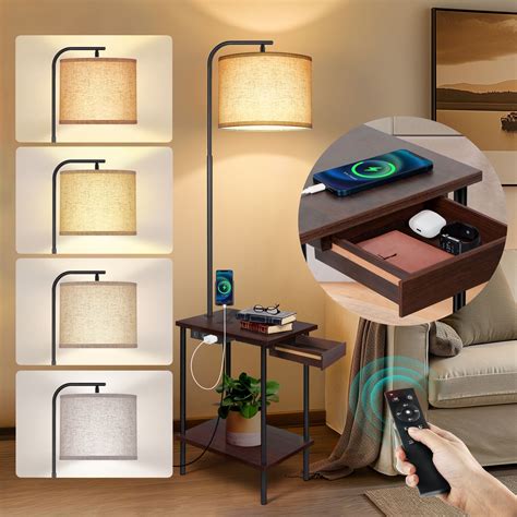 Lamp Table Combo With Usb