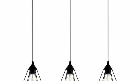 Lampa wisząca BYRON czarna E27 INSPIRE Żyrandole, lampy