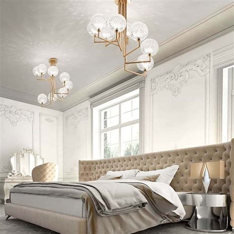lampadari da camera da letto moderni