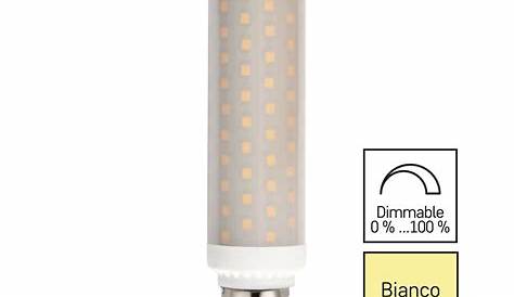 Acquista Lampadina tubolare LED E27 10W, bianco neutro