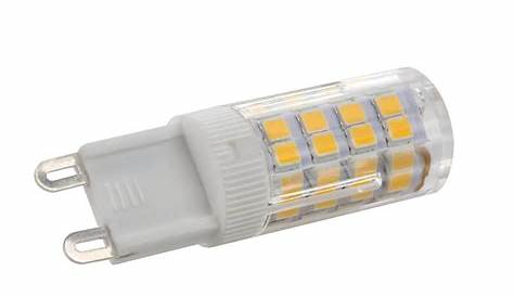 2 LAMPADINE LED SMD PARKO G9 8W=60W 800 lumen 3000K LUCE