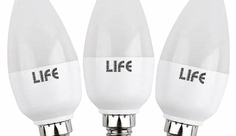 Lampadine Led E14 LED Oliva 6W 5 Pz 390 Lumen Luce Fredda