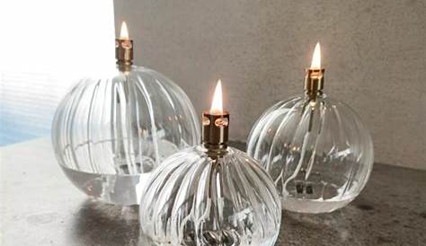 Peri Glass 1242 Lampe A Huile Ronde En Verre Mm 11 Cm Cadeau De Noel