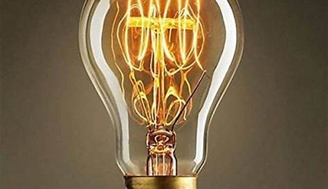 40W Edison ampoule lampe ST64 ampoules en tungstène