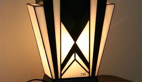 Lampe Art Deco 1920 Le Verre Francais Déco Signiert