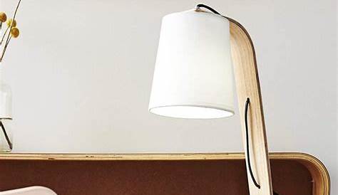 Lampe de chevet bois scandinave Design en image