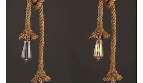 Lampe corde à accrocher (L.3m) Design del prodotto