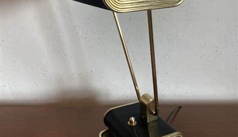 ..Lampe de bureau Aluminor année 50/60.. Objets vintage