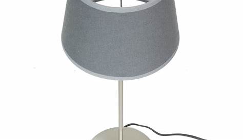 Lampe de Table Lampe de Chevet Liseuse Aluminium et Tissu