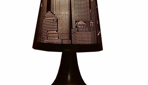 Lampe de chevet tactile New York Bleu Achat / Vente