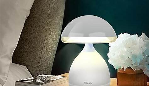Lampe De Chevet Tactile Sans Fil Stupéfiant Boule Lumi¨re 20cm Led