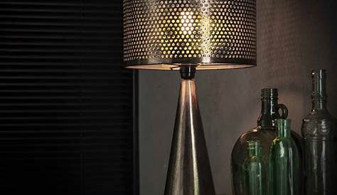 Lampe De Salon A Poser Style Industriel à Light&Living Carandira