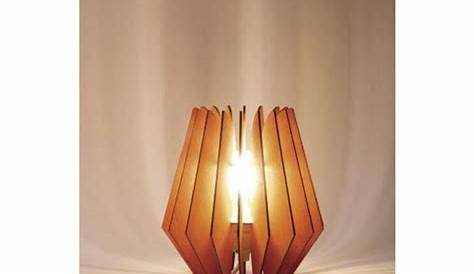 Lampe à lamelles bois « Stockholm » Loisirs créatifs VBS