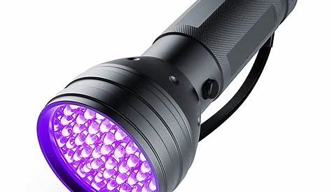 Winzwon LED Lampe Torche UV Lumière Noire sécurité poche