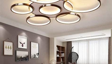 Lampe de plafond suspension à 3 lampes design pour salon