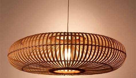 Lampe Suspension Bambou Ay Illuminate Twiggy EGG Natural