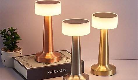 Lampe Tactile Sans Fil Design Et à Leds Luxciole Blanche
