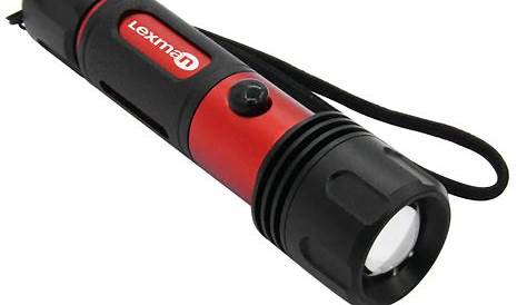 Lampe Torche Rechargeable Lexman LED, USB Puissante