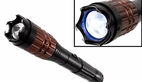 Lampe Torche Taser Police Shocker 10 000 000 Volts ! POLICE LED + Tazer