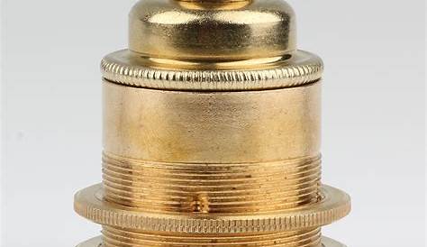 Lampenfassung E27 Vintage Kupfer Inkl Zugentlastung