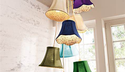 Lampenschirme Lampenschirm Für Tischleuchte, Form Rund, Farbe Champagne