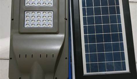 Lampu Jalan Solar Panel Surya 40W LED Solar Cell PJU