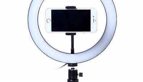 Lacyfans Lampu Halo Ring Light LED Selfie 120 LED 10 Inch