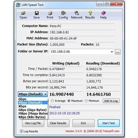 Lan Speed Test Freeware