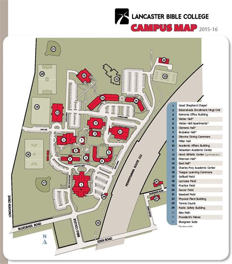 lancaster bible college map