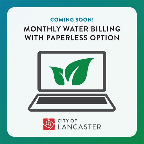 lancaster city water bill