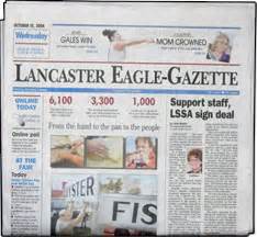 lancaster eagle gazette lancaster