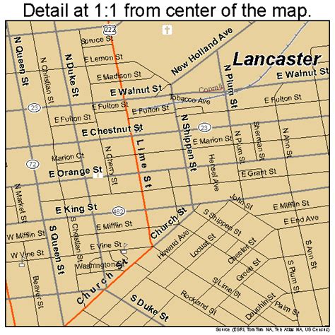 lancaster pa map google maps