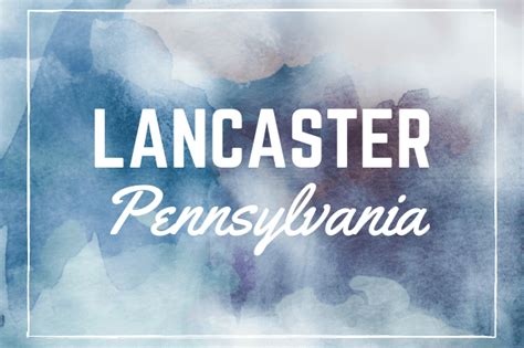 lancaster pa water quality