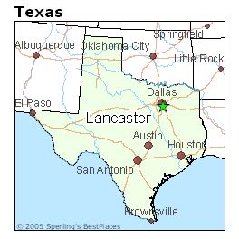 lancaster texas google maps