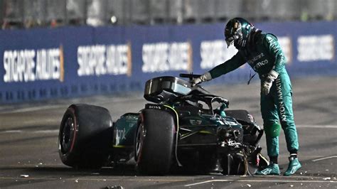 lance stroll crash