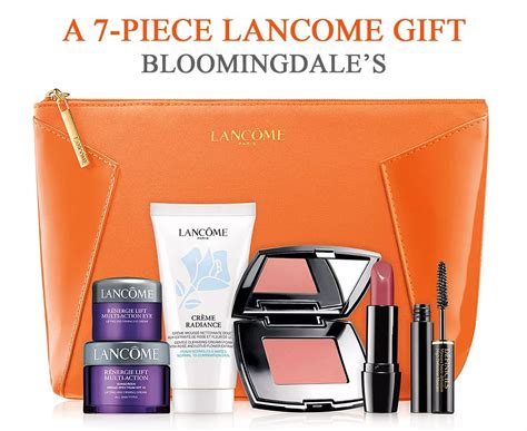 lancome cosmetics free gift with purchase