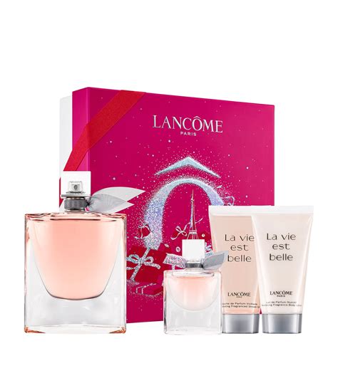 lancome gift set perfume