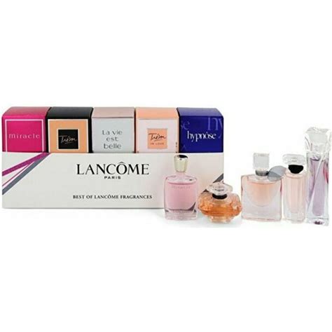 lancome perfume sample set