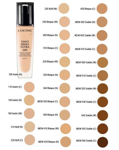 lancome teint idole color match