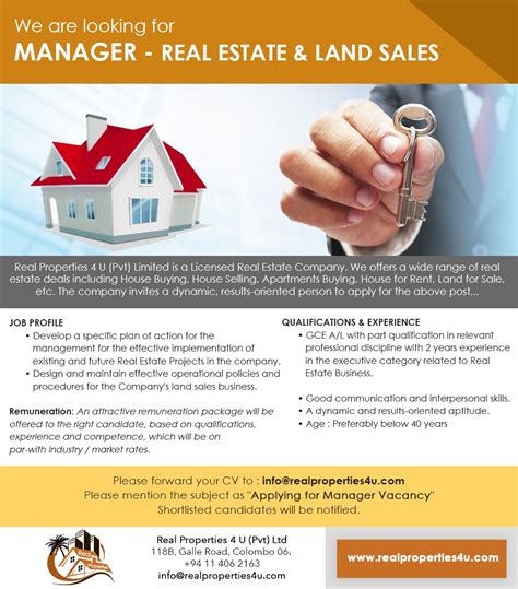 land manager real estate