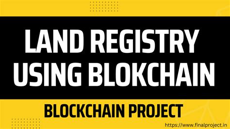 Land Registry Blockchain Github