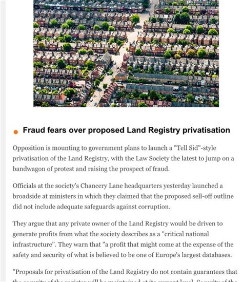land registry fraud protection