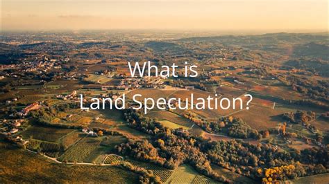 Land Speculation Images