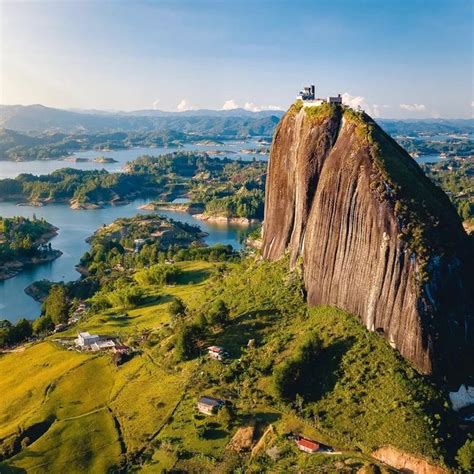 landforms in colombia