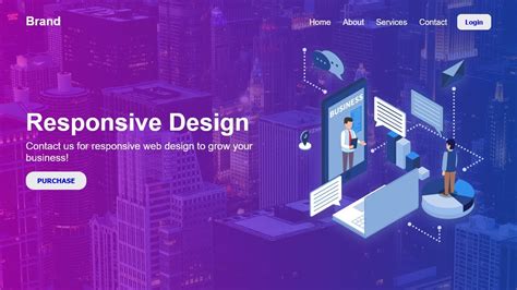 landing page html css source code