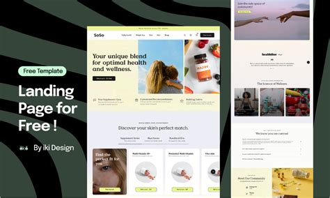 Landing Page Printable Template